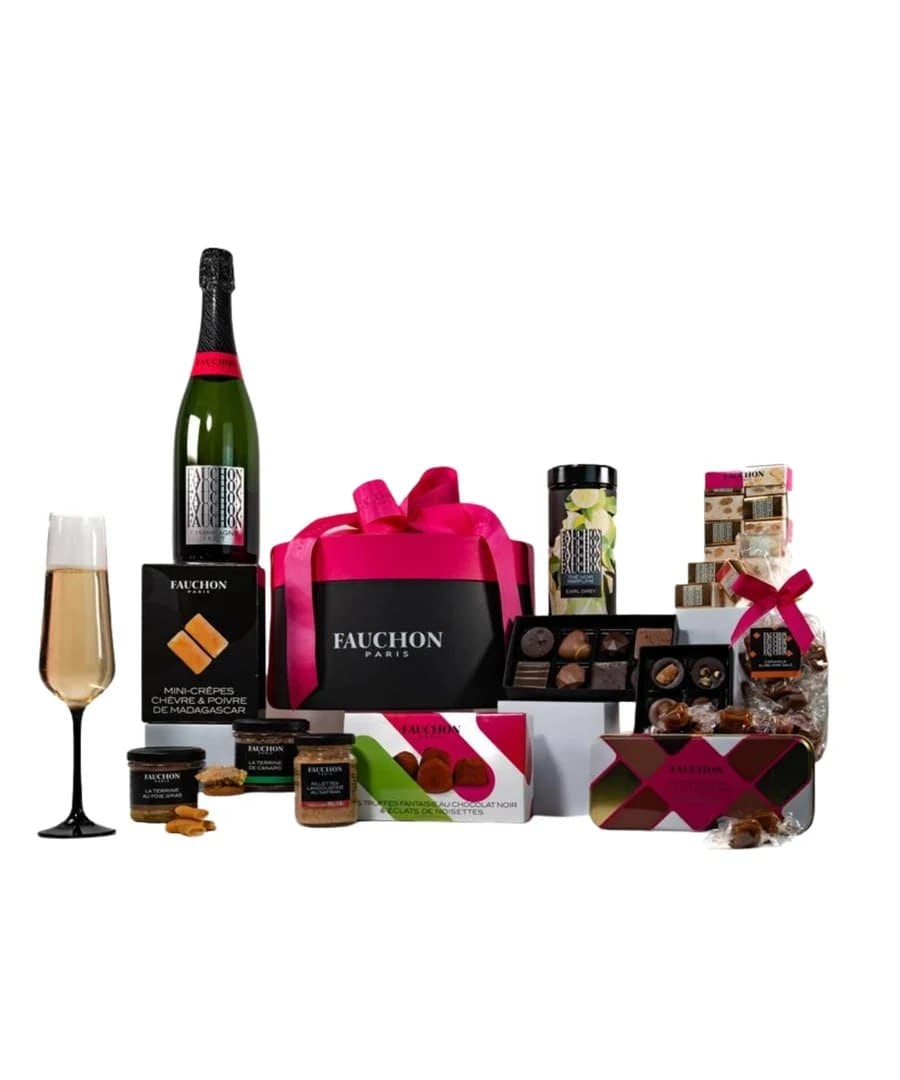 Coffret prestige Maison CSE — champagne et chocolats français